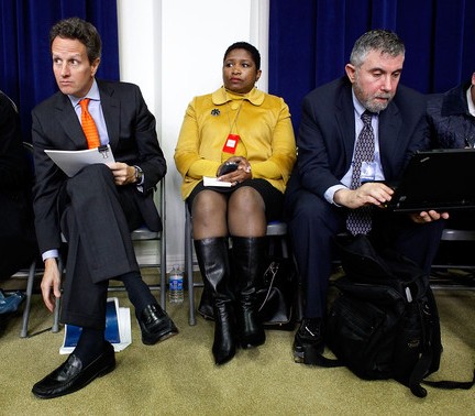 Geithner Krugman